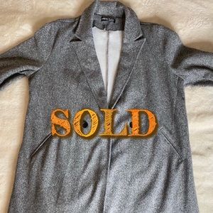 SHEIN Grey Long Coat 🤍